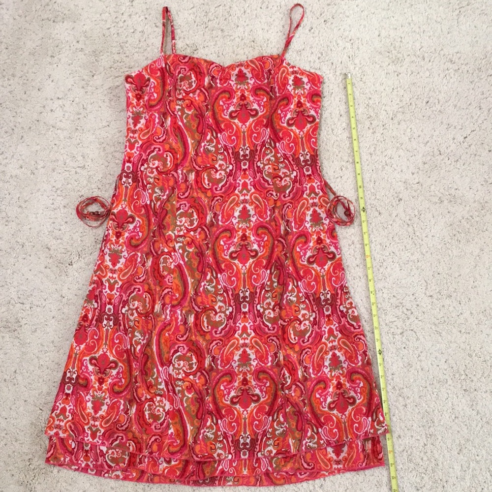 TOMMY HILFIGER PINK PRINT DRESS